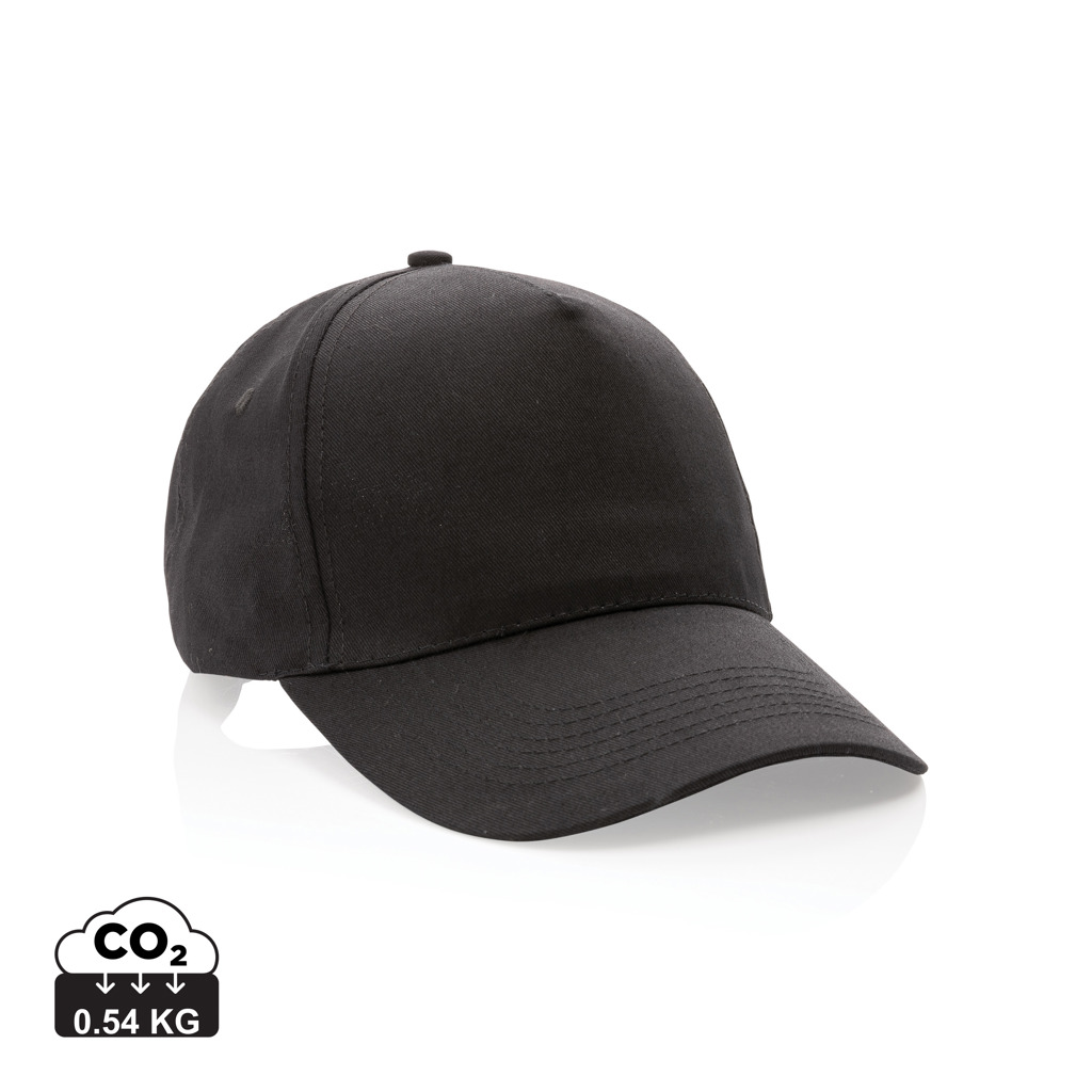 Miniature 1 pour Casquette 5 panneaux en coton recyclé 190gr IMPACT