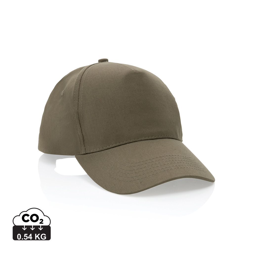 Miniature 18 pour Casquette 5 panneaux en coton recyclé 190gr IMPACT