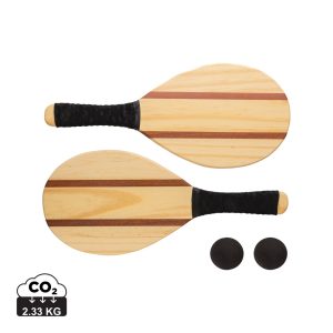 Visuel Set de raquettes frescobol en bois