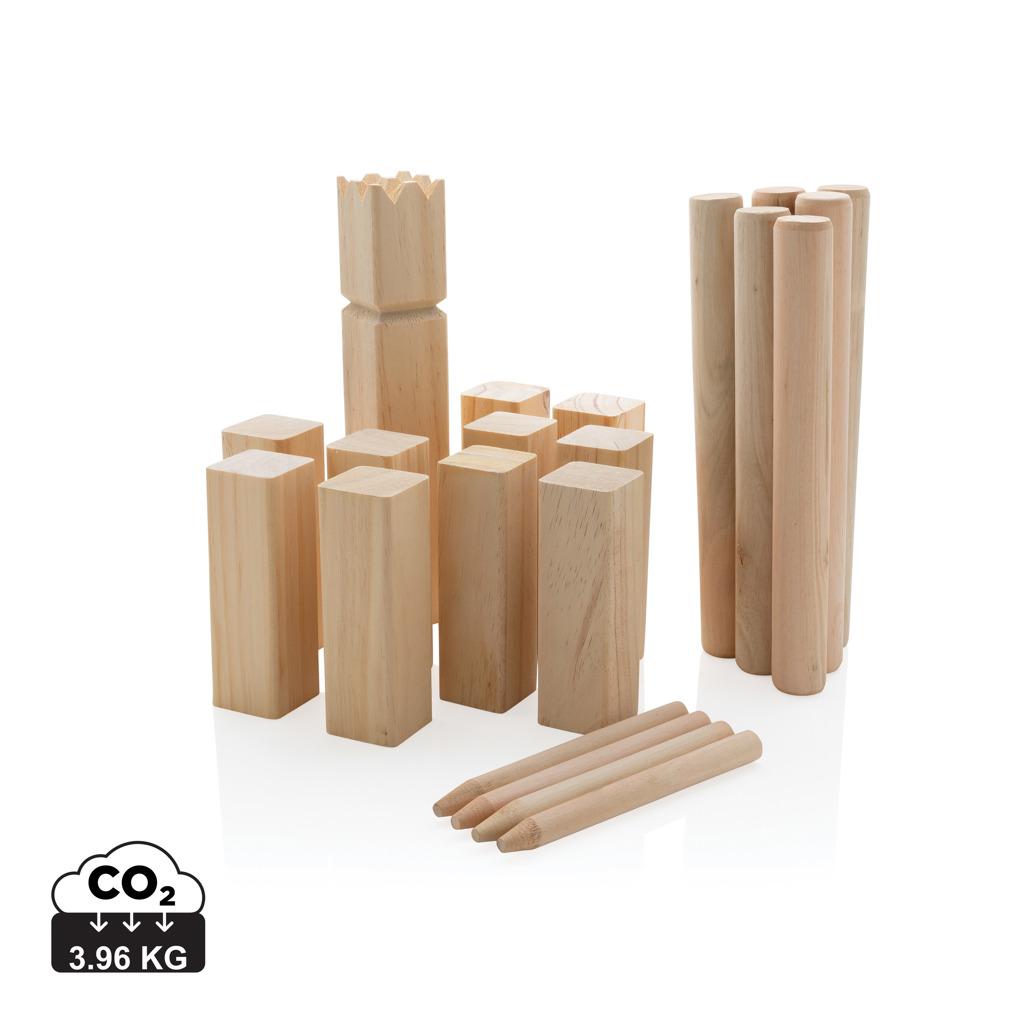 Miniature 1 pour Jeu de Kubb en bois