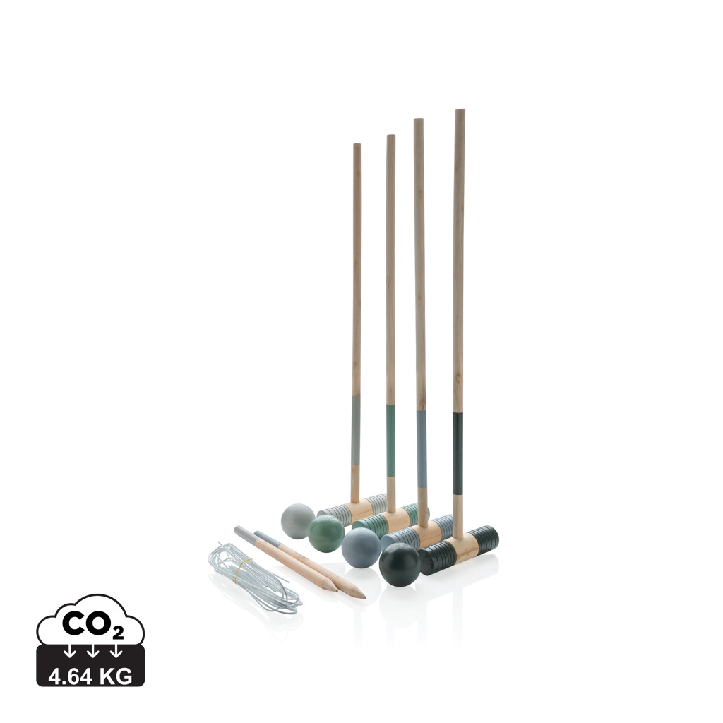 Miniature 1 pour Jeu de croquets en bois