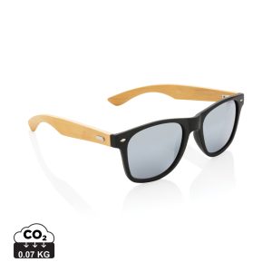 Visuel Lunettes de soleil en bambou FSC® et plastique recyclé RCS