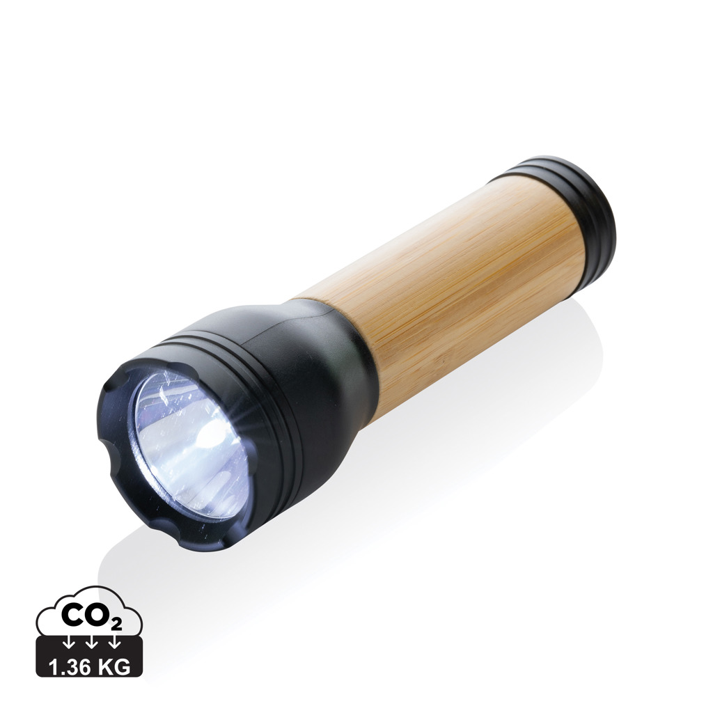 Miniature 1 pour Lampe 3W en plastique recyclé RCS et bambou Lucid