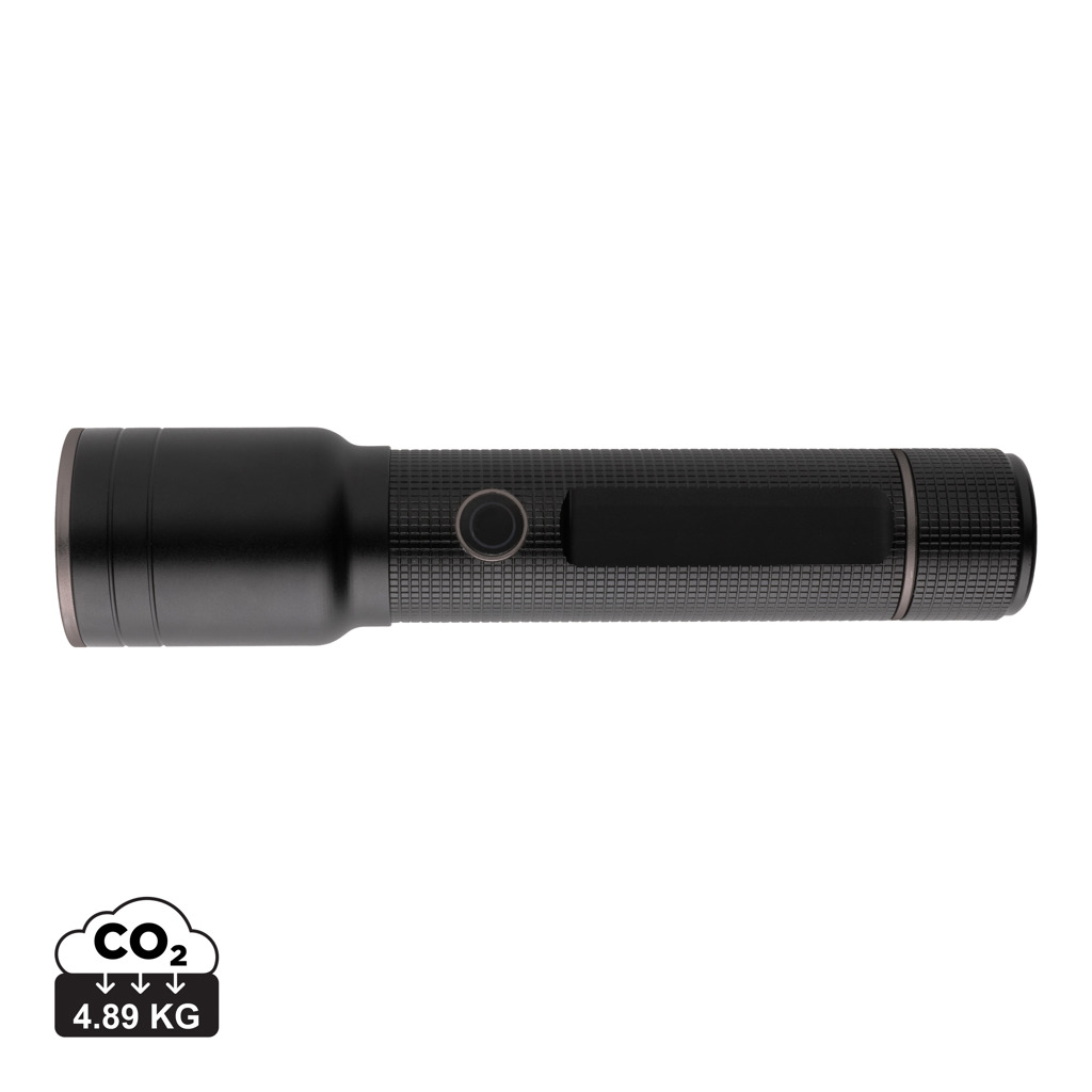 Miniature 1 pour Torche robuste rechargeable par USB en aluminium recyclé RCS