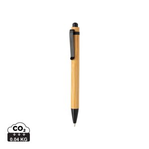 Visuel Stylo à bille en bambou