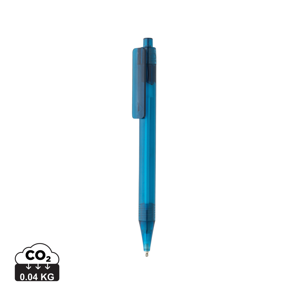 Miniature 10 pour Stylo transparent X8 en rPET GRS