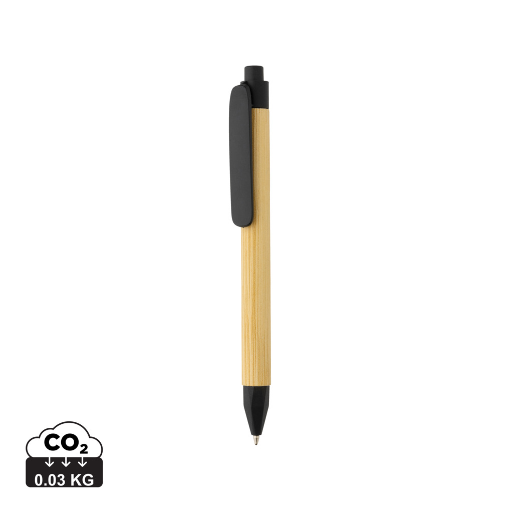 Miniature 1 pour Stylo écriture responsable avec baril en papier recyclé
