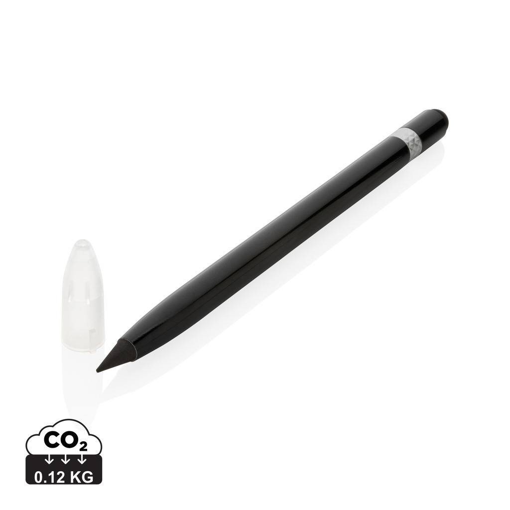 Miniature 1 pour Crayon sans encre en aluminium avec gomme