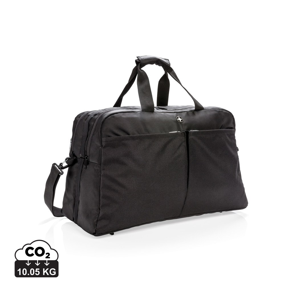 Miniature 1 pour Sac de sport avec ouverture type valise Swiss Peak anti RFID