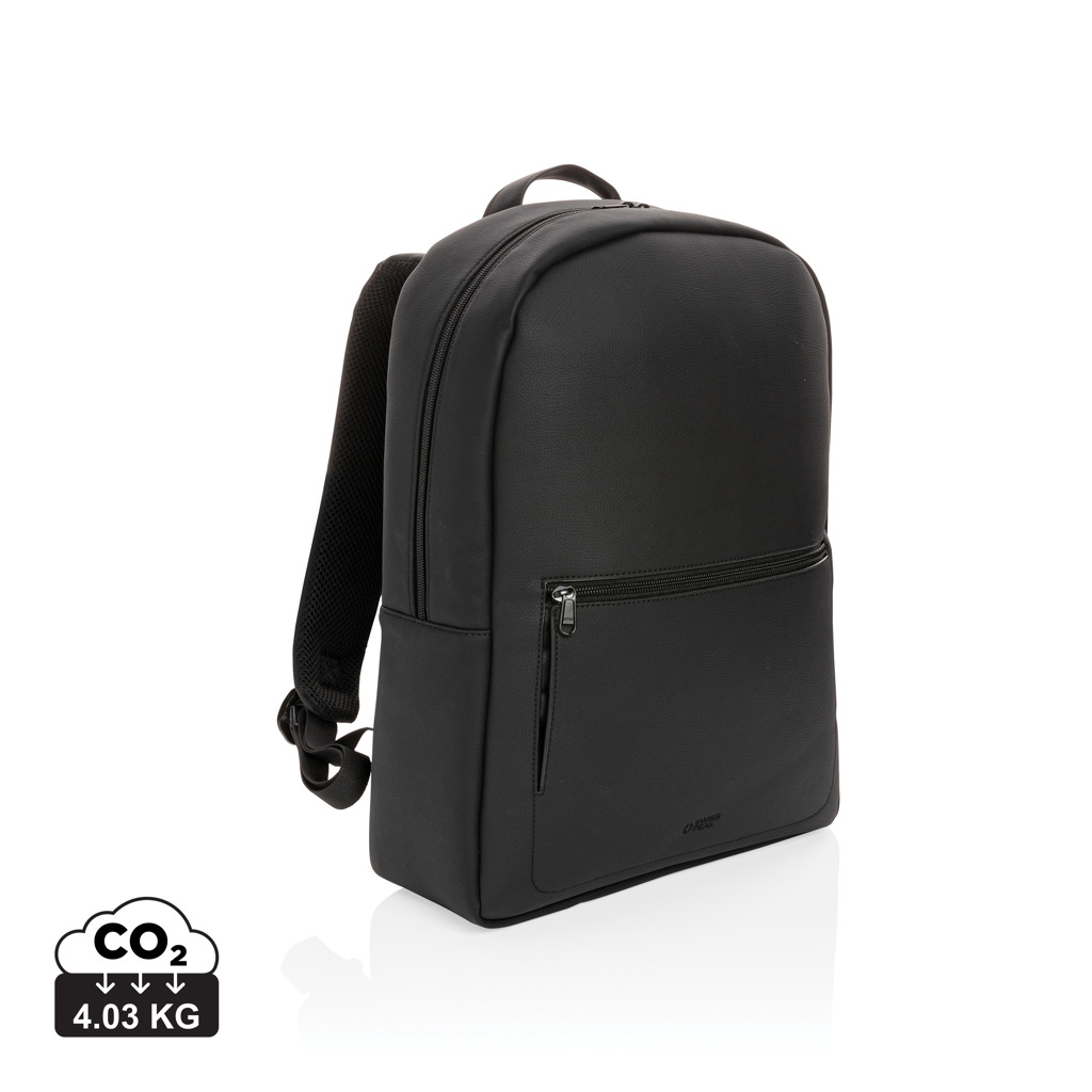 Miniature 1 pour Sac à dos pour ordinateur portable en cuir végétalien Swiss