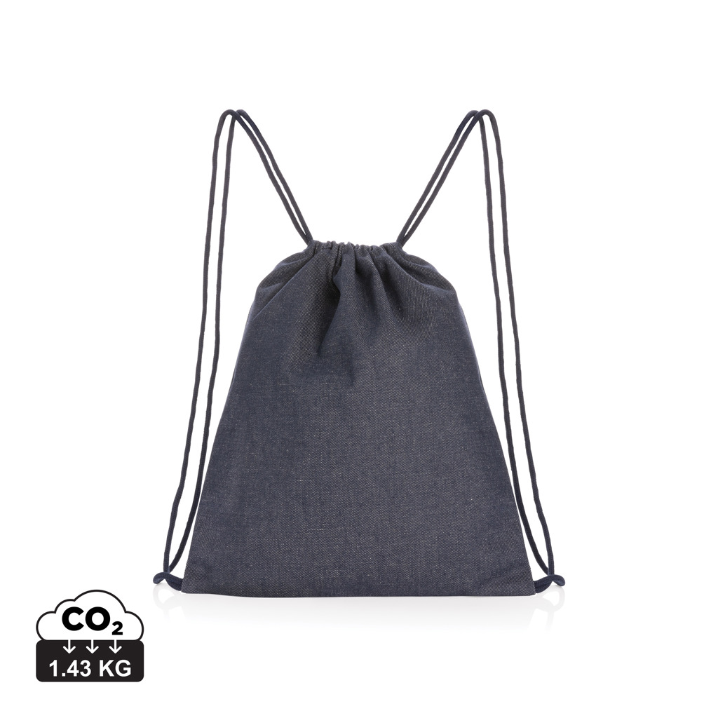Miniature 1 pour Sac à dos à cordon en denim recyclé Impact AWARE™