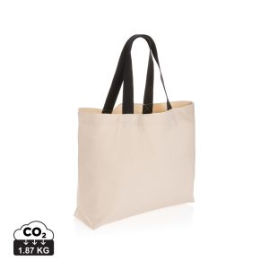Visuel Grand sac tote en toile 240 g/m² recyclée non teintée Aware™