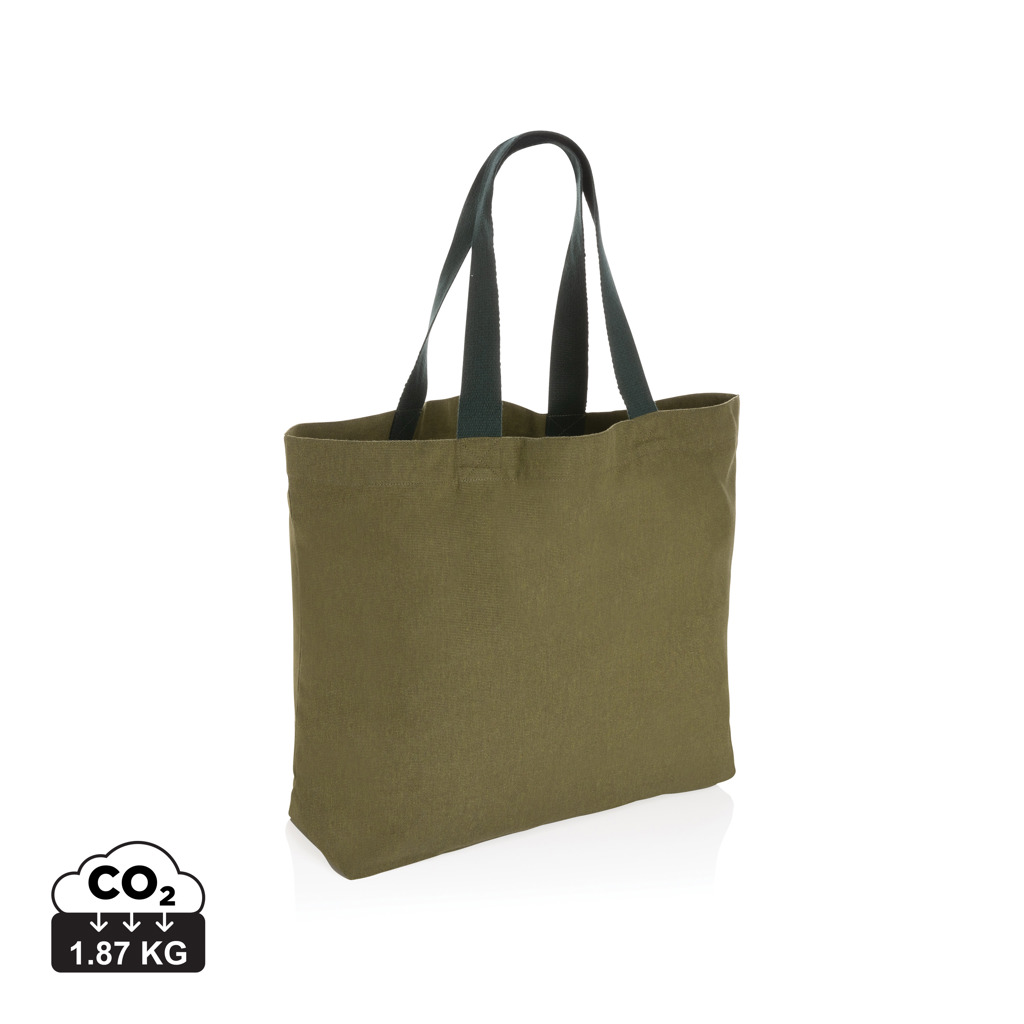 Miniature 13 pour Grand sac tote en toile 240 g/m² recyclée non teintée Aware™