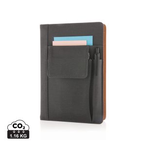 Visuel Carnet de notes avec pochette pour téléphone