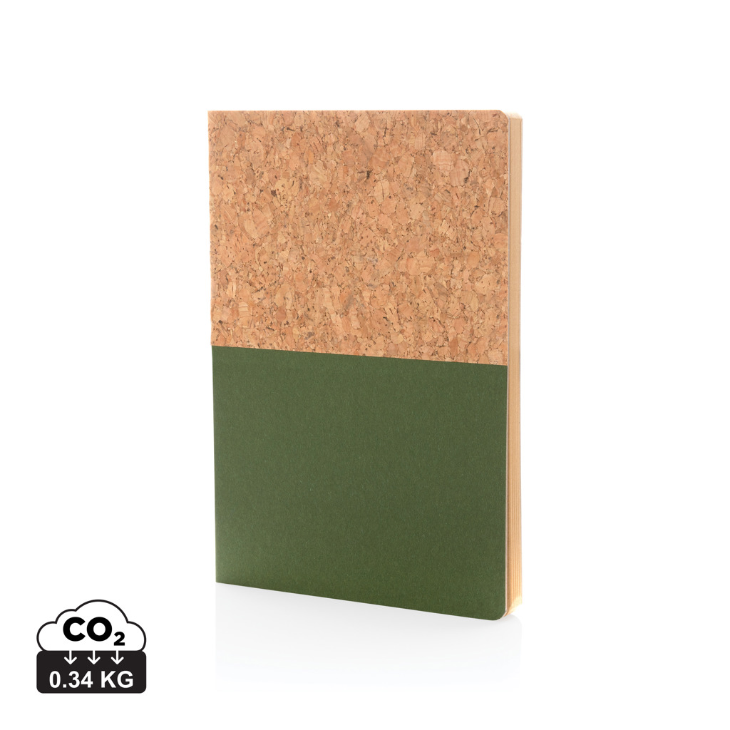 Miniature 13 pour Carnet A5 à couverture en kraft et en liège