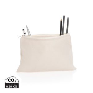 Visuel Trousse à crayons en toile recyclée non teintée Aware™