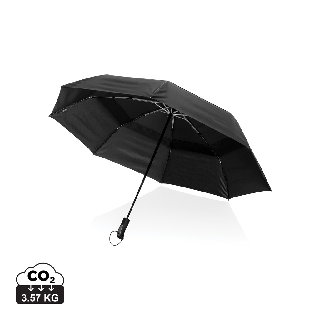 Miniature 1 pour Parapluie tempête 27"de poche auto Swiss Peak Aware™ Tornado