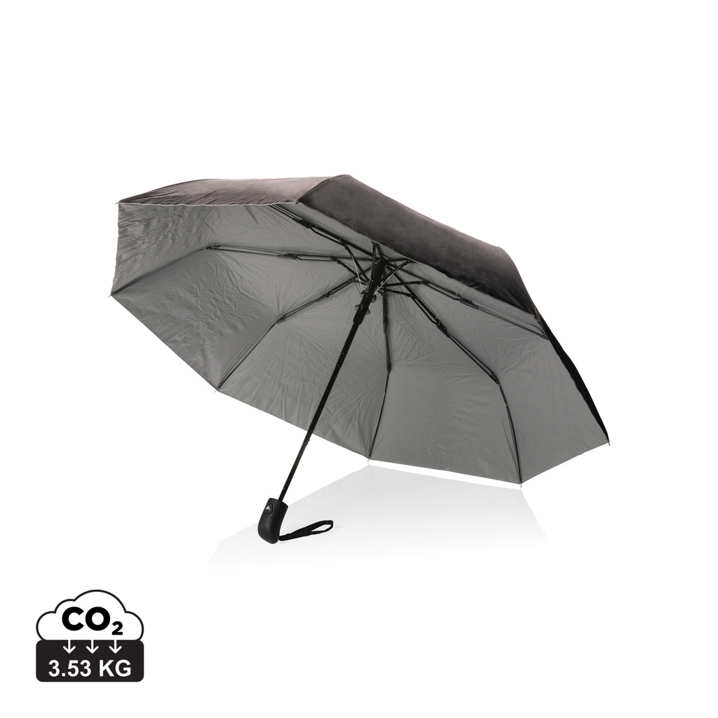 Miniature 1 pour Mini parapluie 21" en rPET 190T bi couleur Impact AWARE™