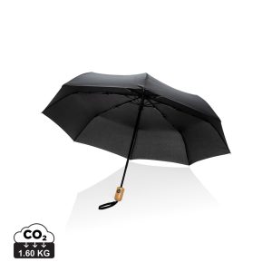 Visuel Parapluie 21" automatique rPET 190T et bambou Impact AWARE™