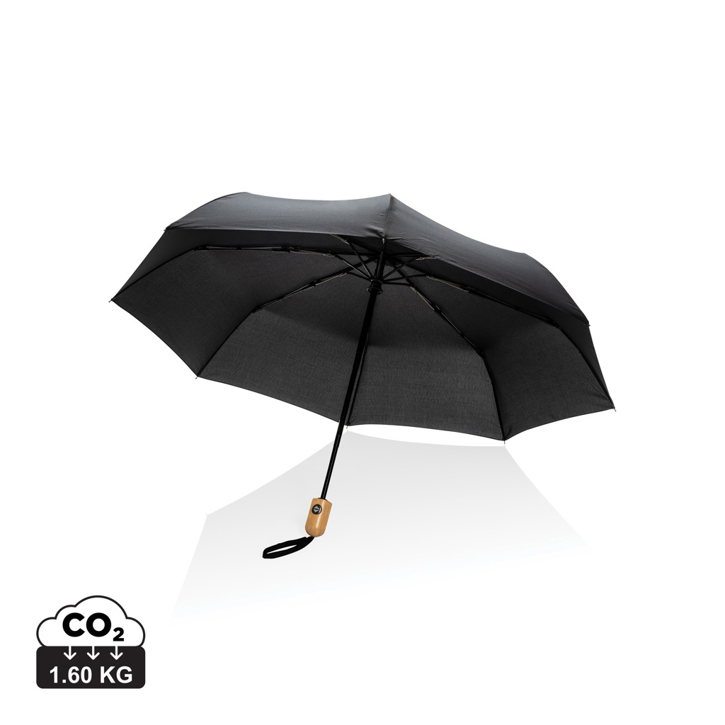 Miniature 1 pour Parapluie 21" automatique rPET 190T et bambou Impact AWARE™