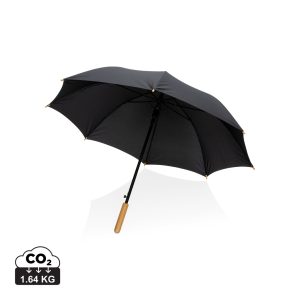 Visuel Parapluie 23" en rPET et bambou ouverture auto Impact AWARE™