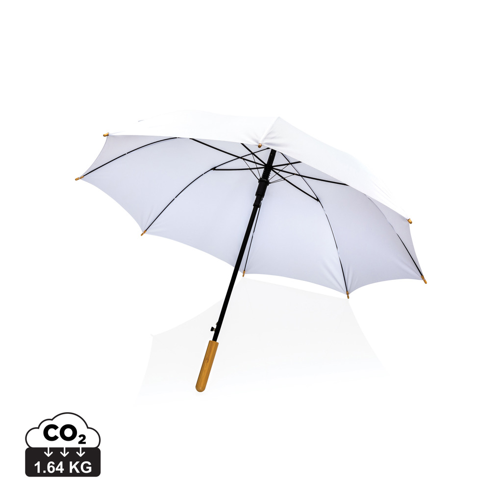 Miniature 10 pour Parapluie 23" en rPET et bambou ouverture auto Impact AWARE™