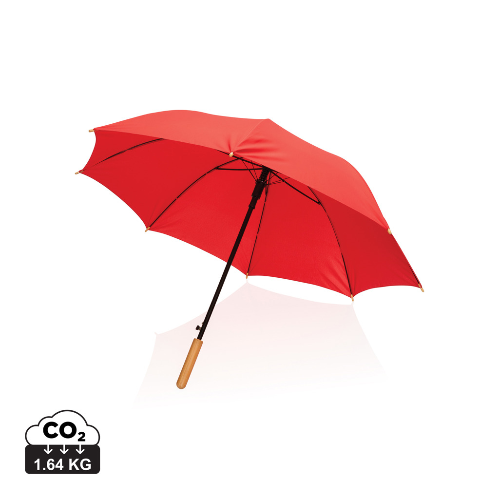 Miniature 11 pour Parapluie 23" en rPET et bambou ouverture auto Impact AWARE™