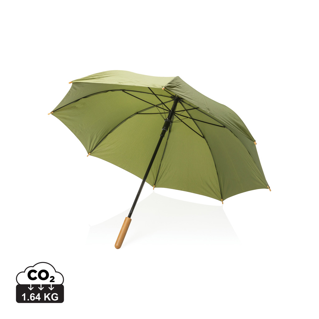 Miniature 13 pour Parapluie 23" en rPET et bambou ouverture auto Impact AWARE™