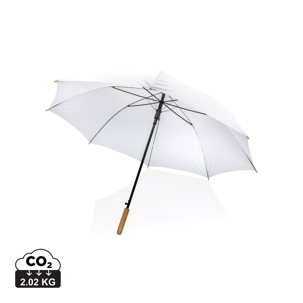 Miniature 8 pour Parapluie 27" en rPET et bambou ouverture auto Impact AWARE™