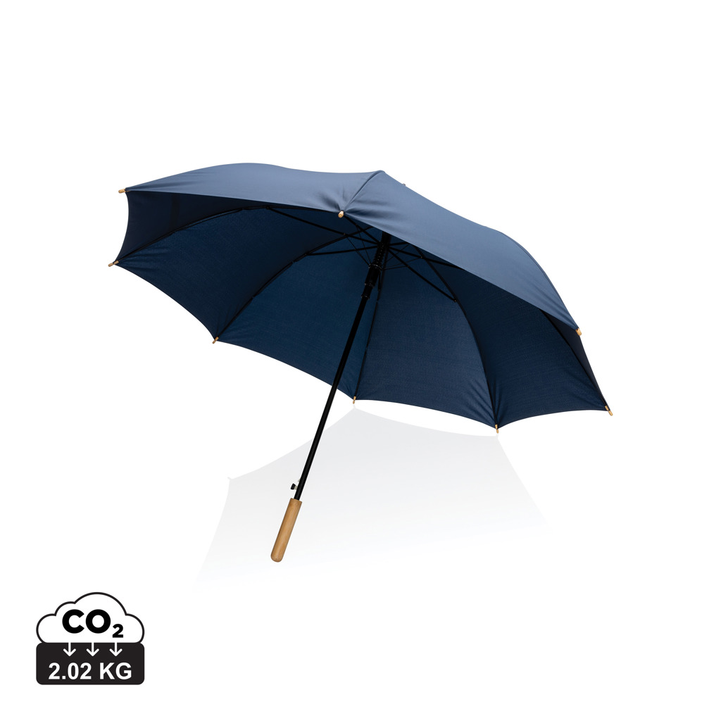 Miniature 10 pour Parapluie 27" en rPET et bambou ouverture auto Impact AWARE™