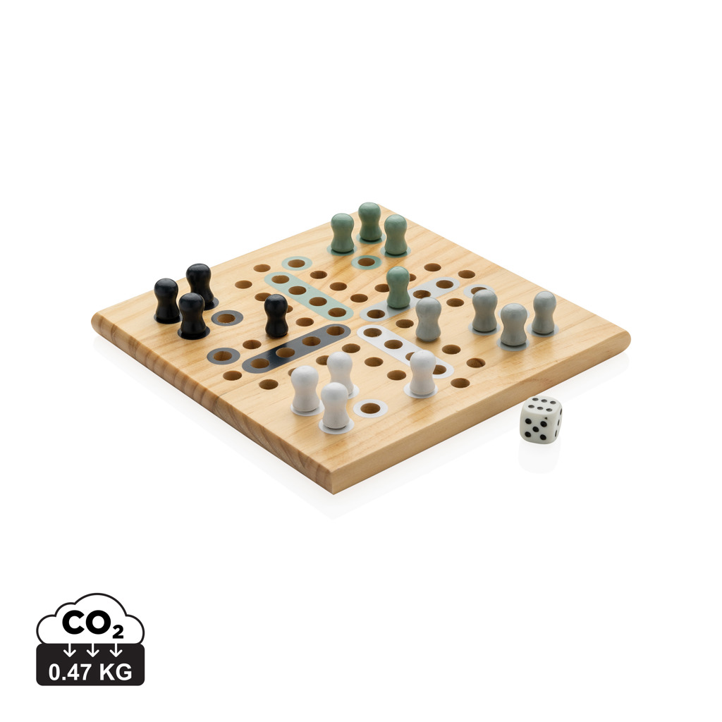 Miniature 1 pour Jeu de ludo en bois Claire