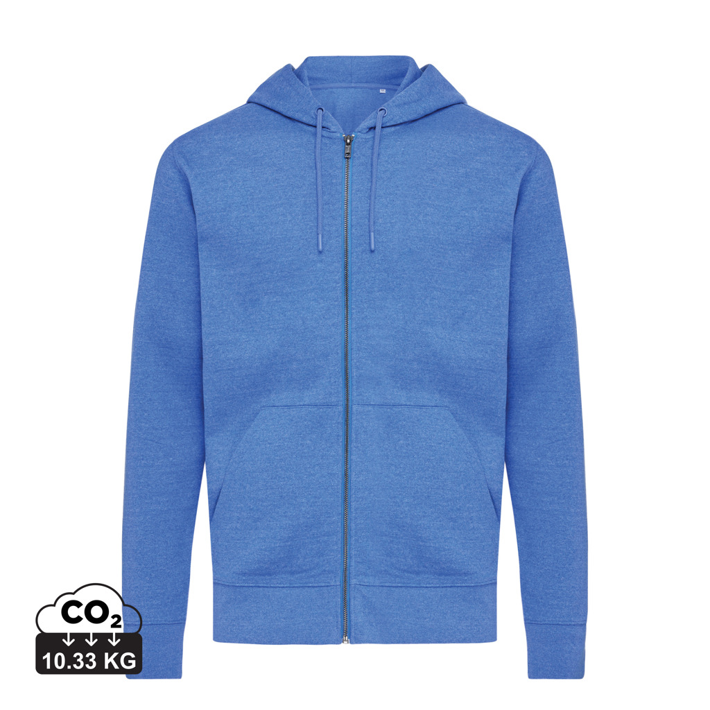 Miniature 12 pour Sweat à capuche avec zip en coton recyclé Iqoniq Abisko