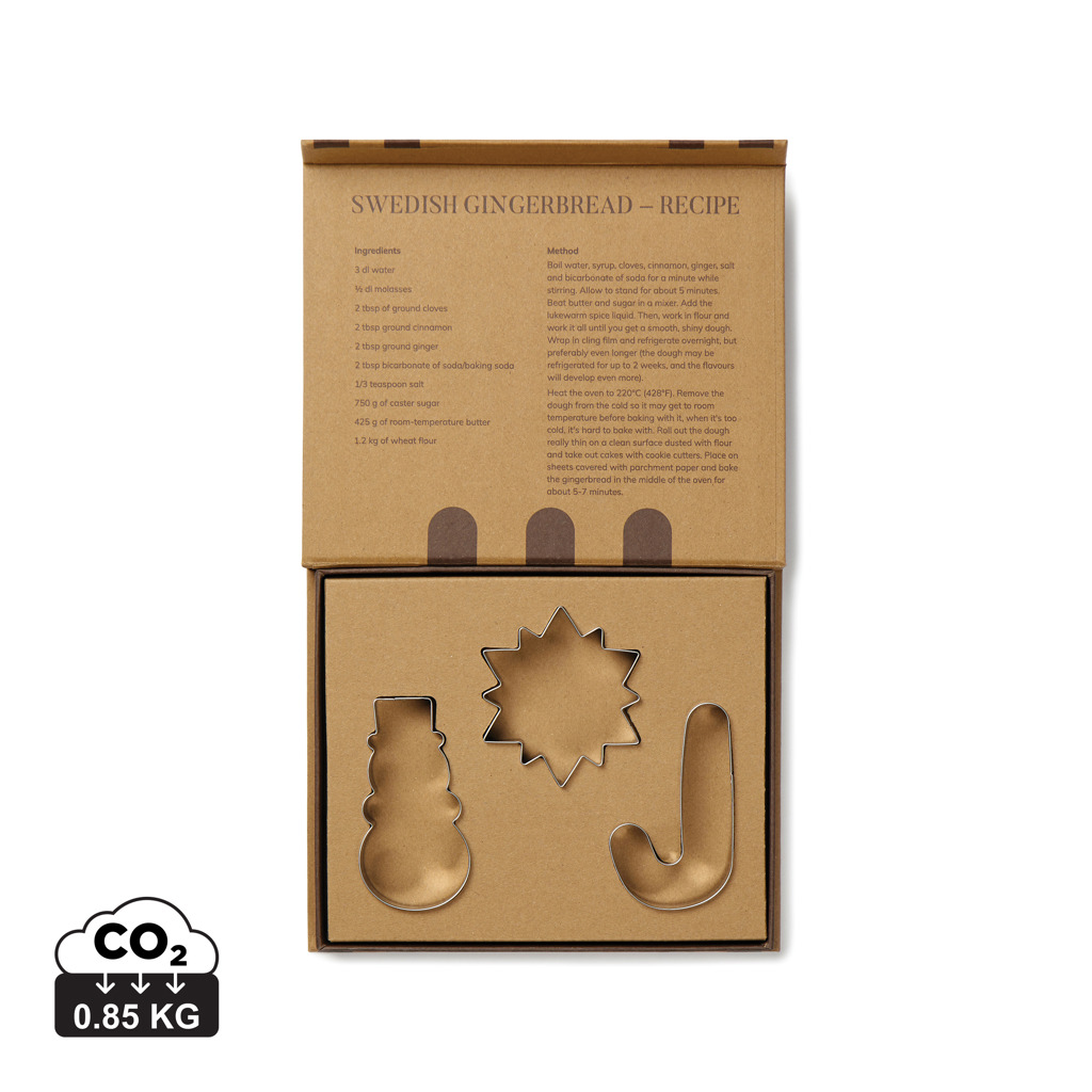 Miniature 1 pour VINGA Set de 3 emporte-pieces Classic