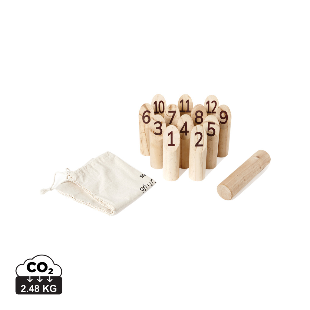 Miniature 1 pour VINGA Jeu de quilles scandinaves Muge