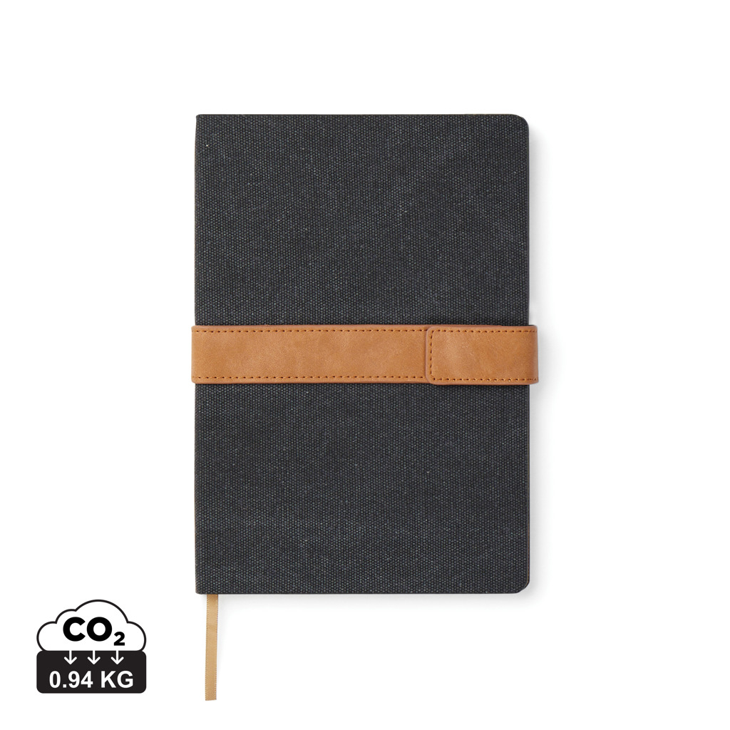 Miniature 1 pour VINGA Carnet de notes en toile recyclée RCS Bosler