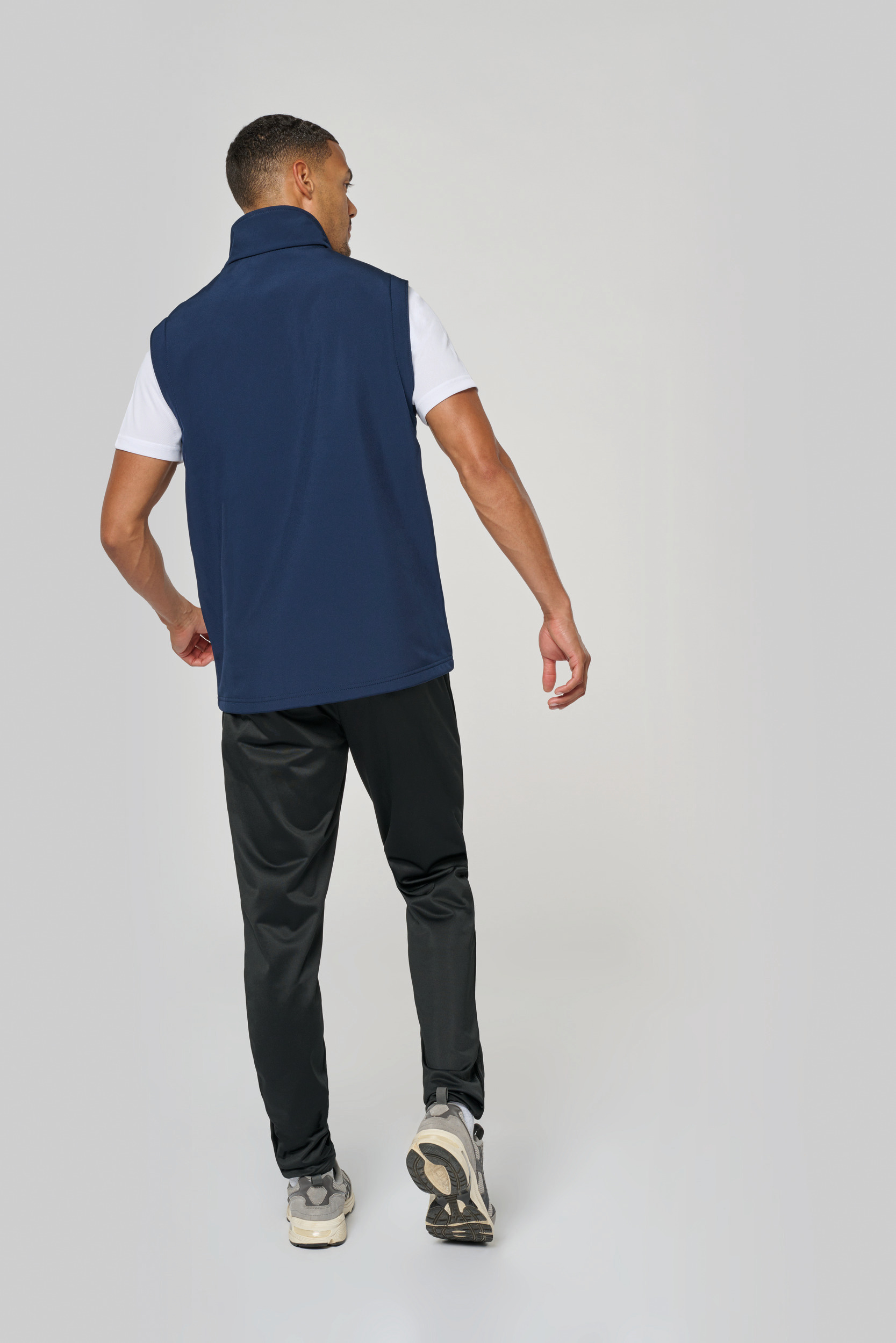 Miniature 5 pour Veste softshell sport manches amovibles unisexe