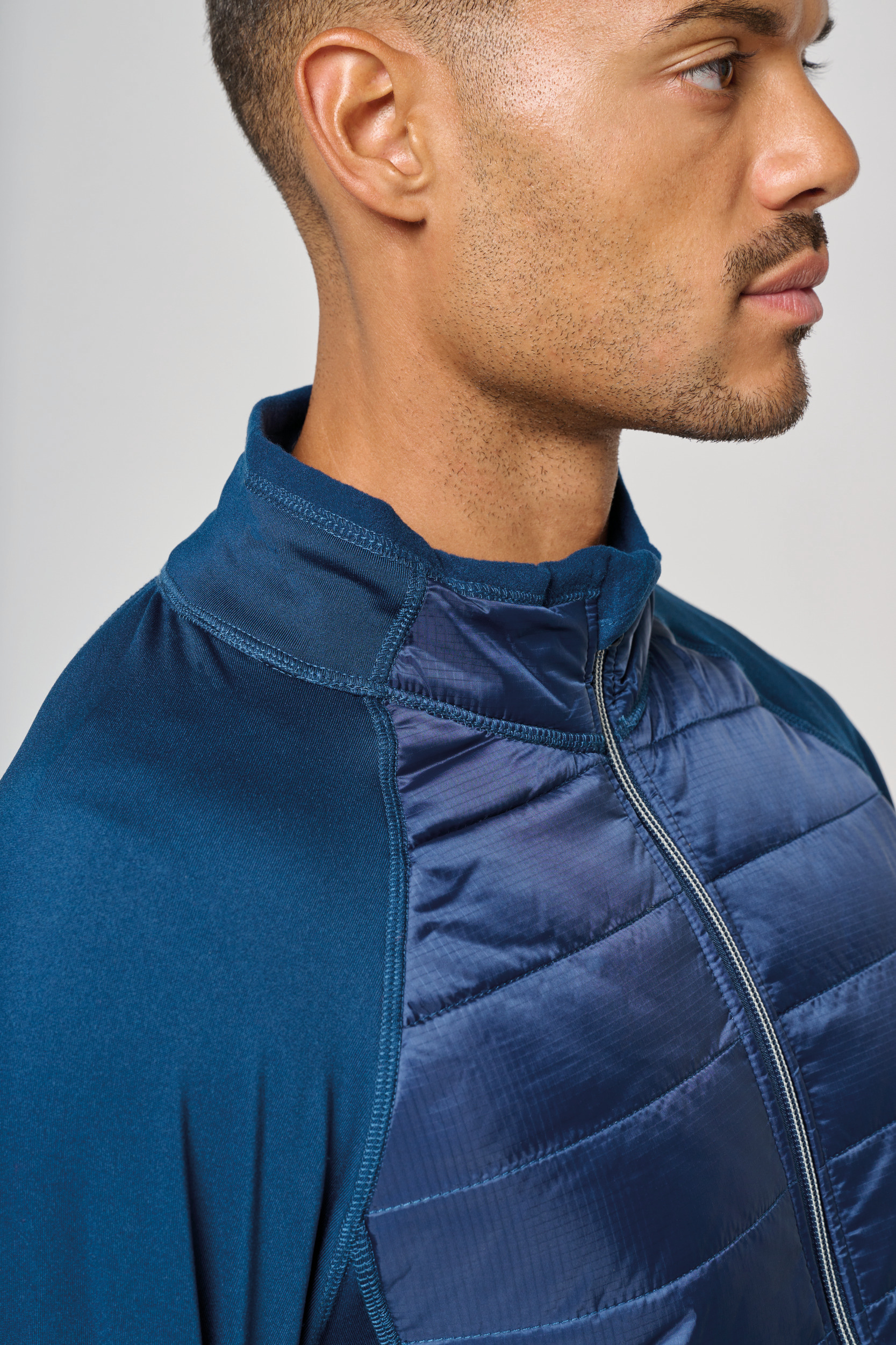 Miniature 9 pour Veste sport bi-matière unisexe