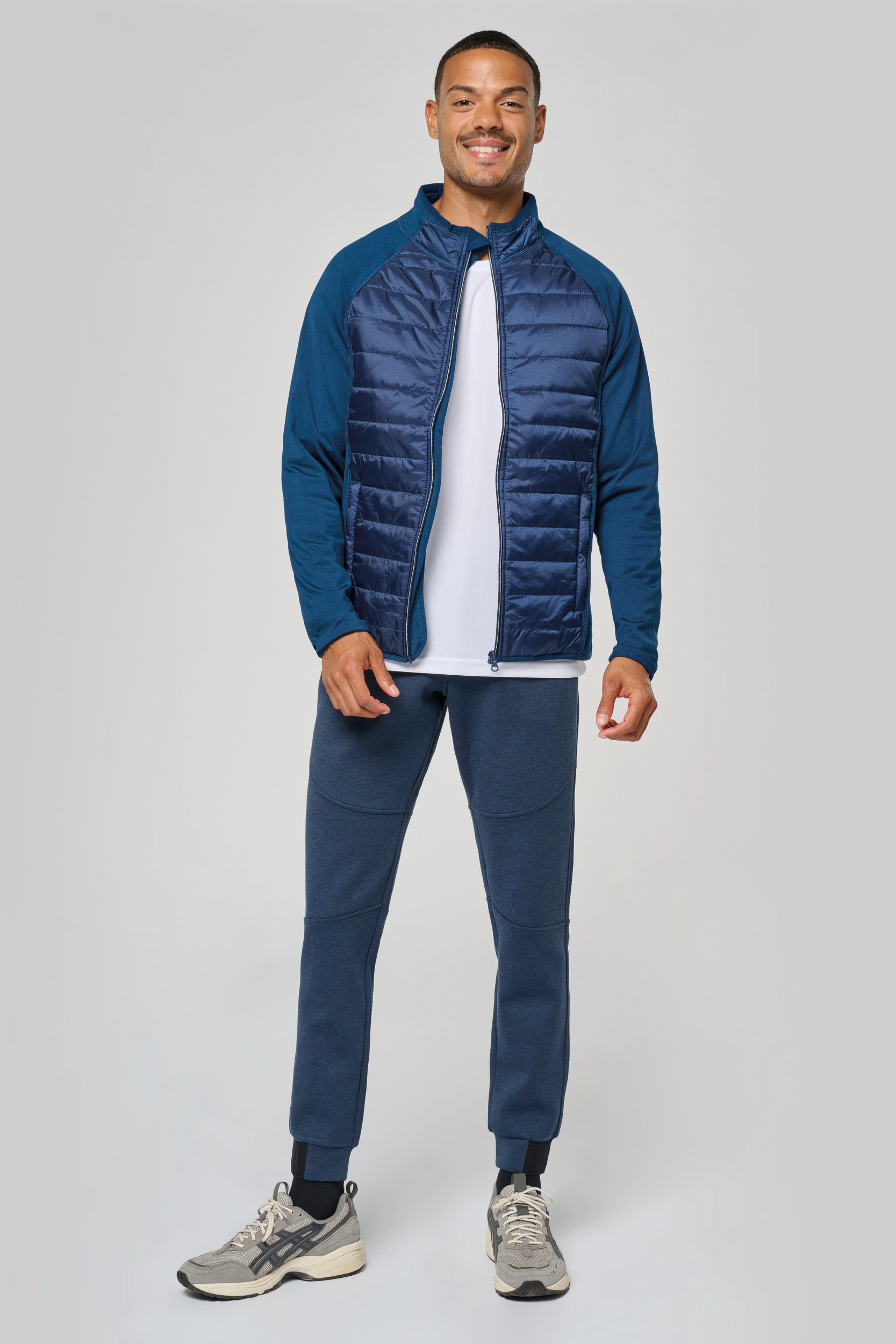 Miniature 7 pour Veste sport bi-matière unisexe