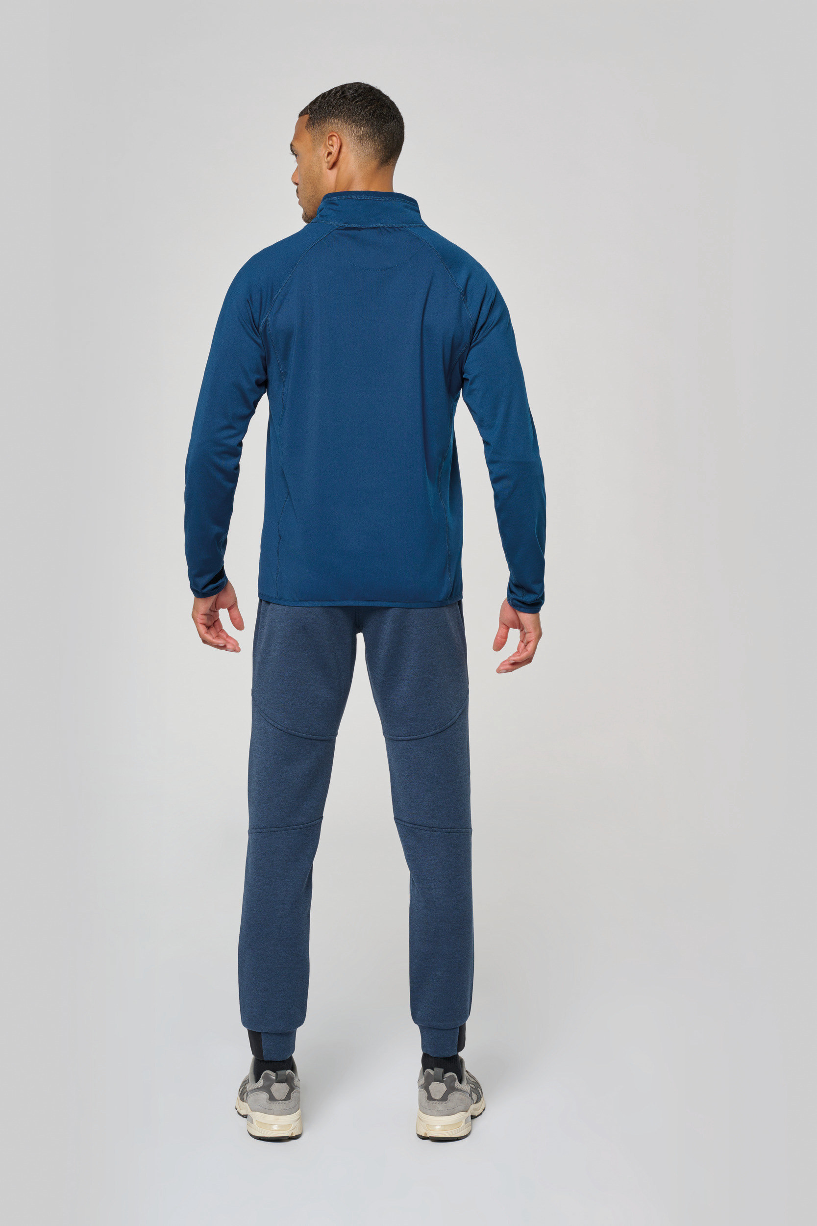 Miniature 6 pour Veste sport bi-matière unisexe