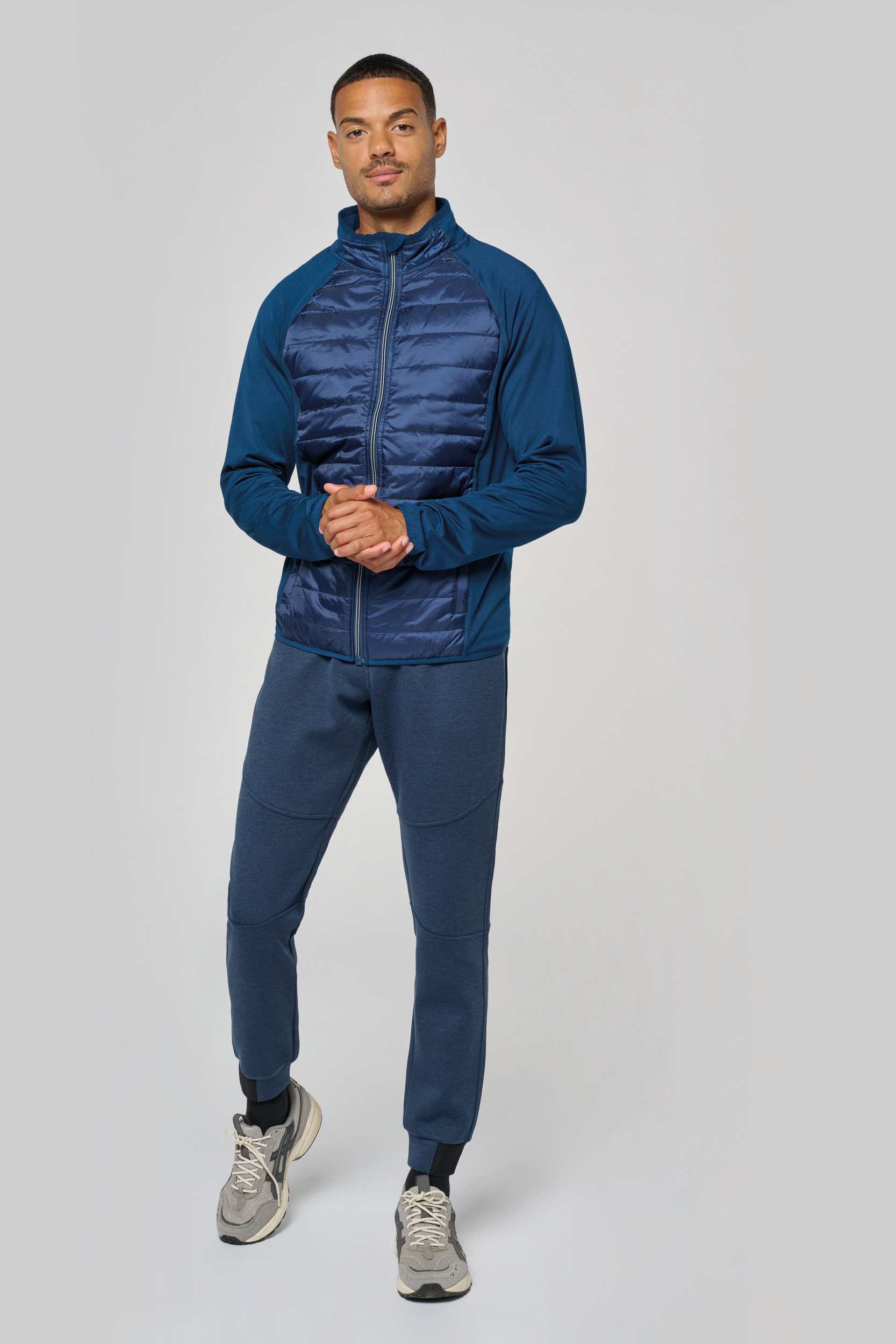 Miniature 5 pour Veste sport bi-matière unisexe