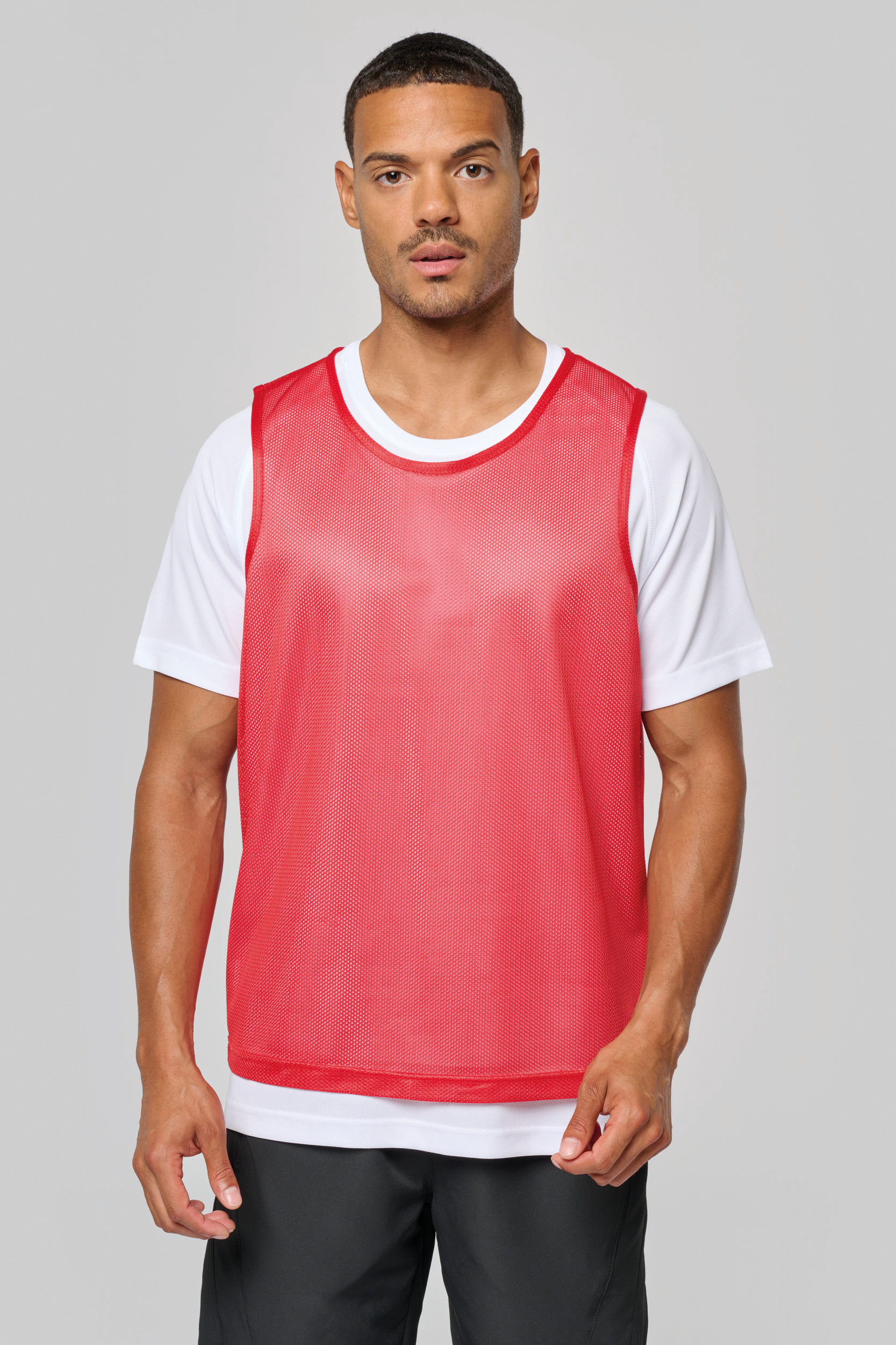 Miniature 1 pour Chasuble en filet léger multisport unisexe