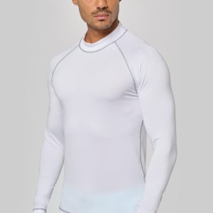 Visuel T-shirt technique à manches longues avec protection anti-UV unisexe