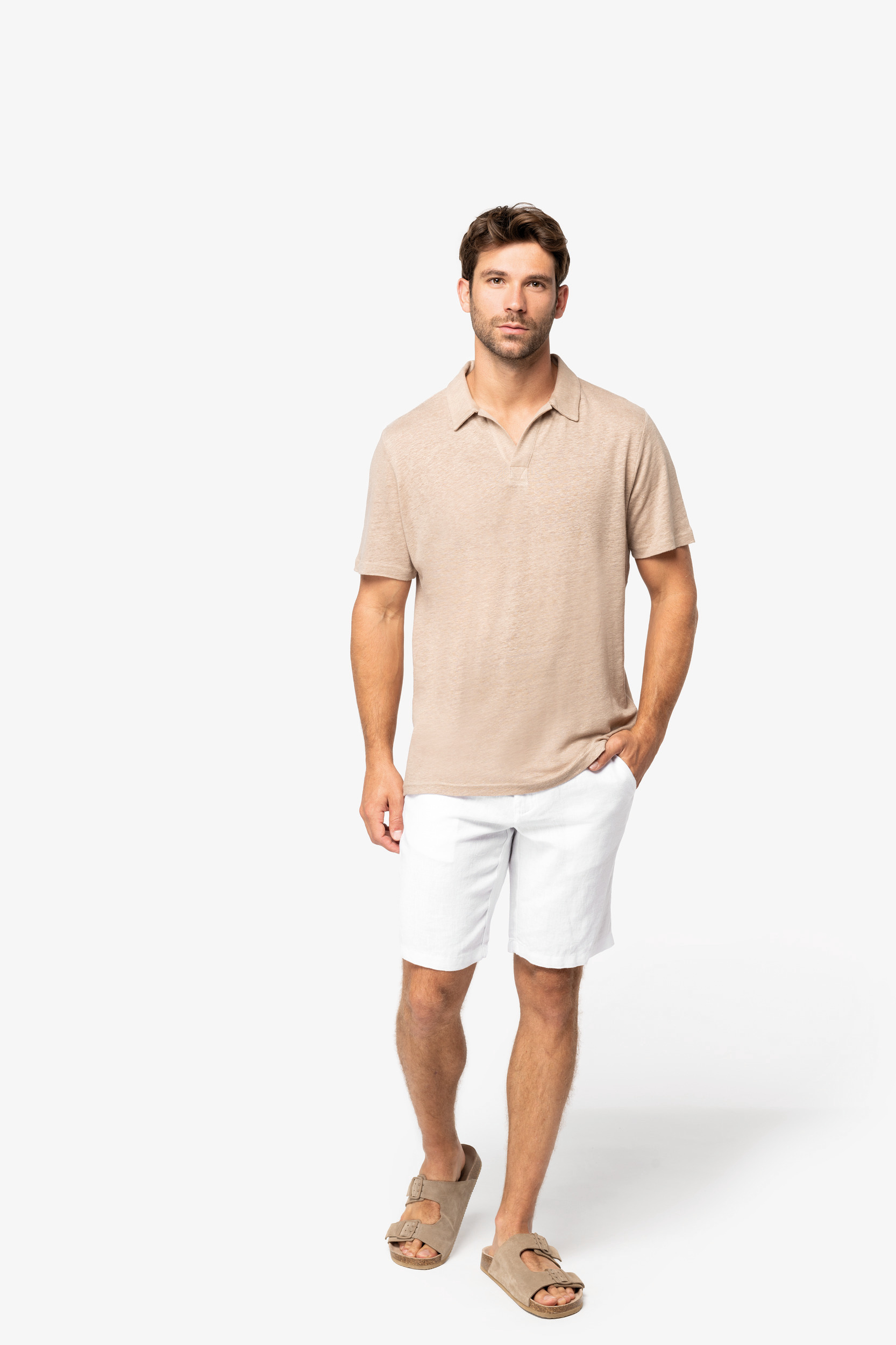 Miniature 3 pour Bermuda en lin homme