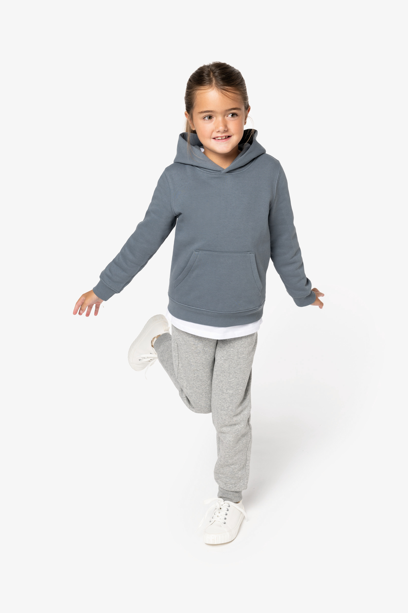 Miniature 2 pour Sweat-shirt écoresponsable à capuche enfant