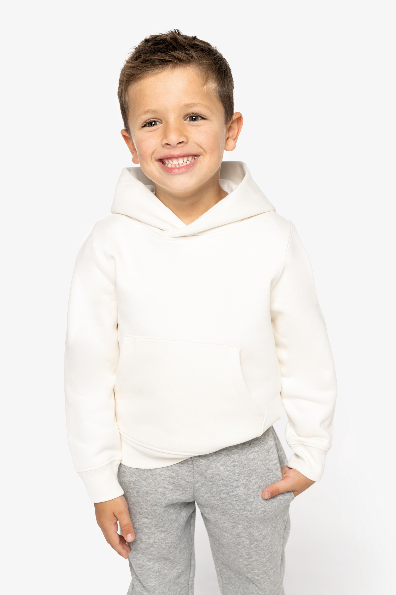 Miniature 3 pour Sweat-shirt écoresponsable à capuche enfant