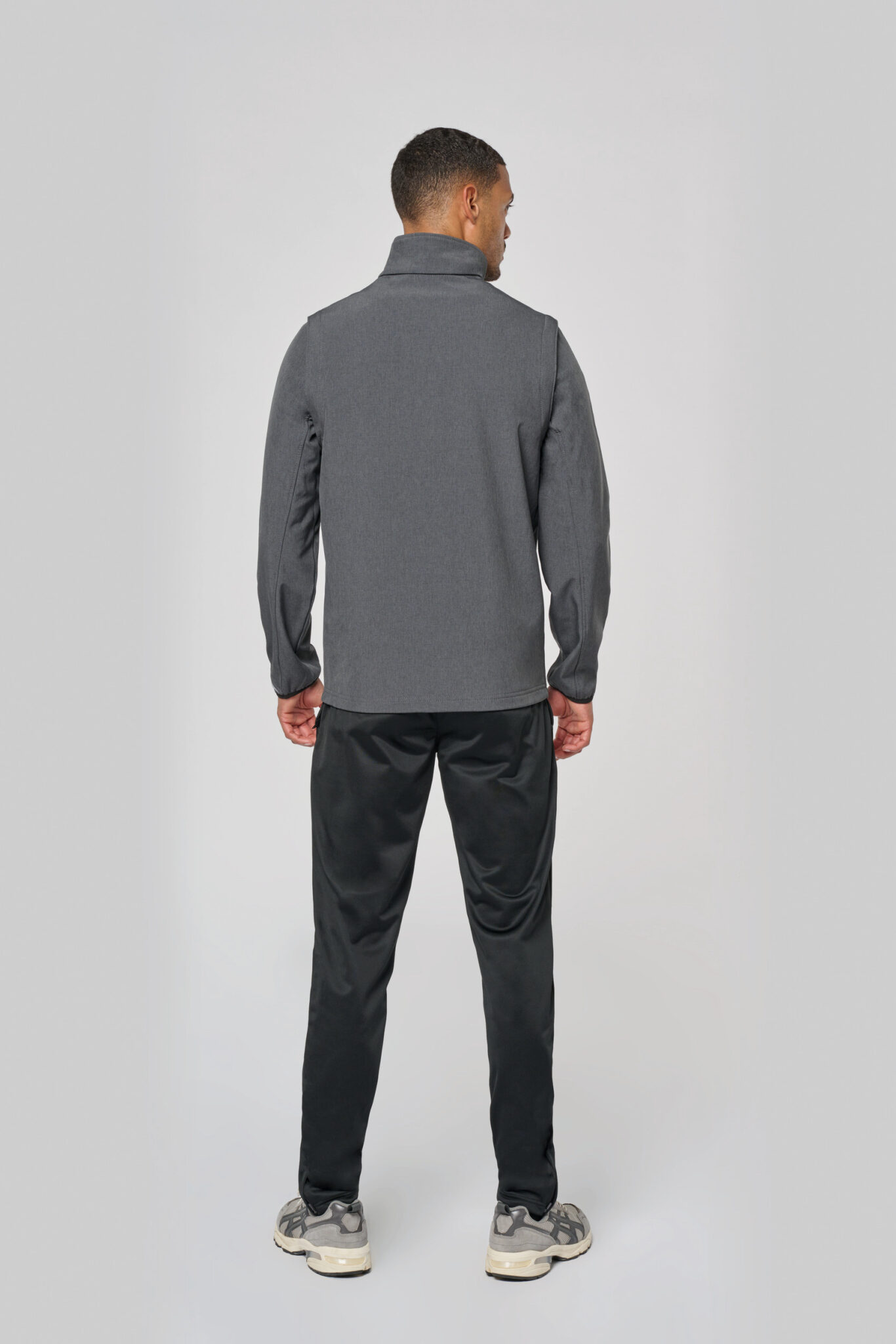 Miniature 14 pour Veste softshell sport manches amovibles unisexe