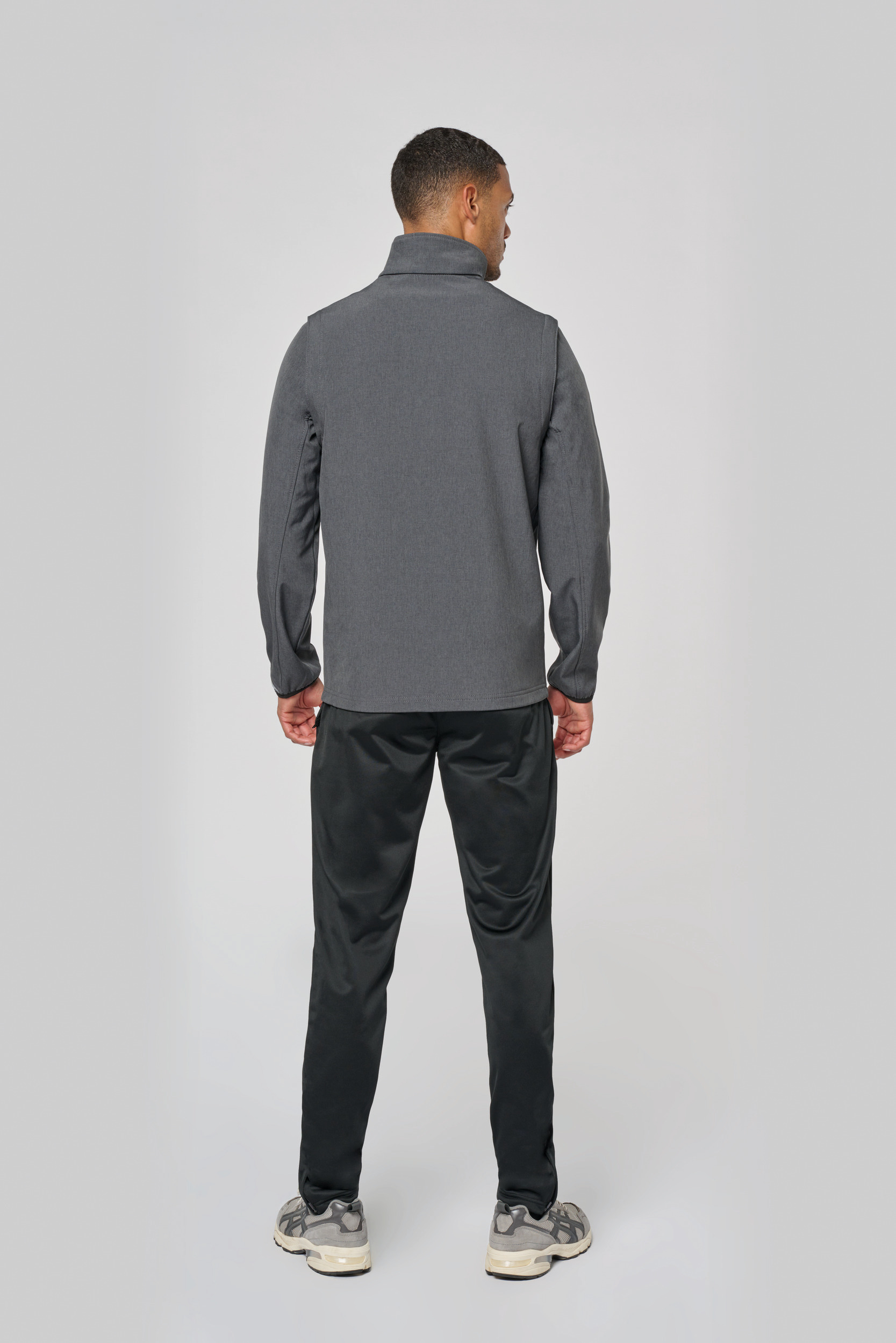 Miniature 14 pour Veste softshell sport manches amovibles unisexe