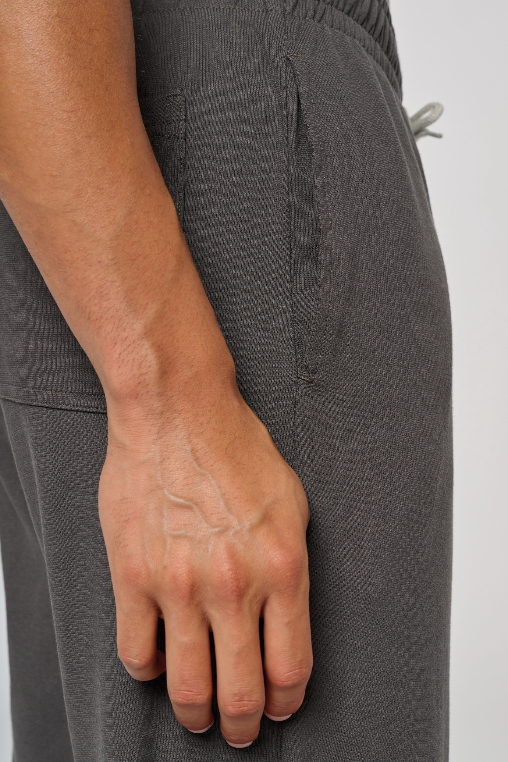 Miniature 16 pour Pantalon de jogging en coton léger unisexe