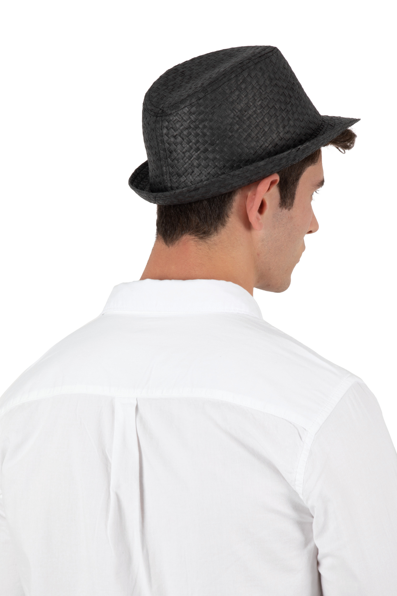 Miniature 5 pour Chapeau de paille style Panama rétro