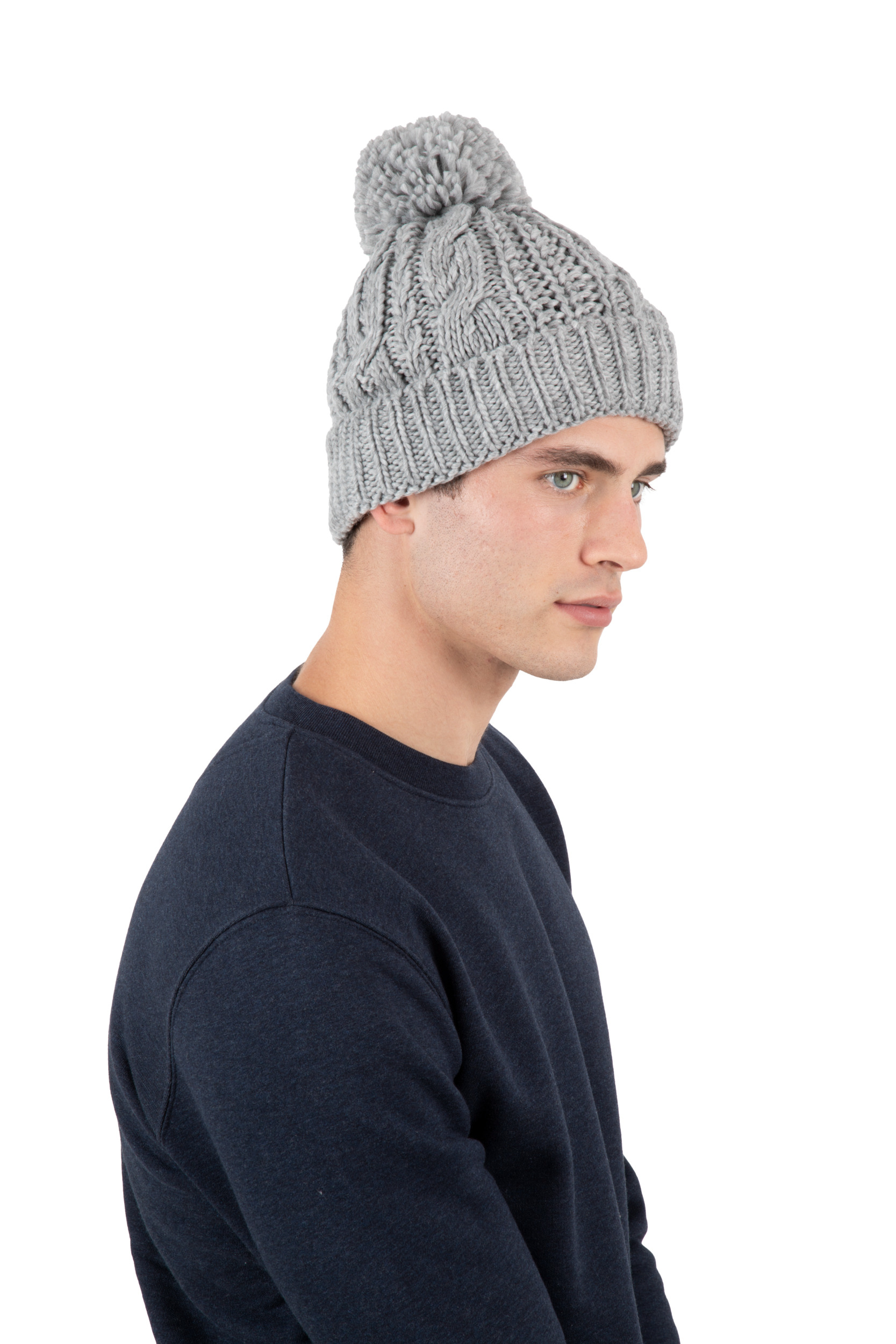 Miniature 8 pour Bonnet en maille tricot